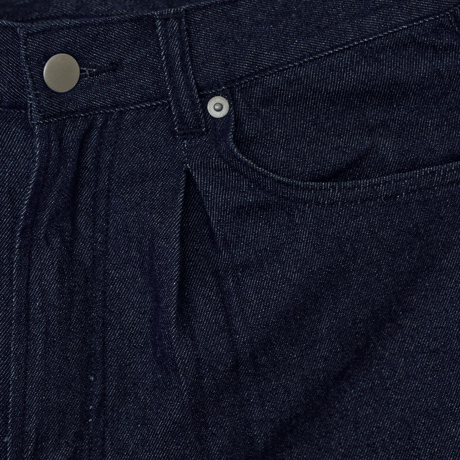 the LOV logo denim