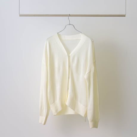 sheer cardigan white