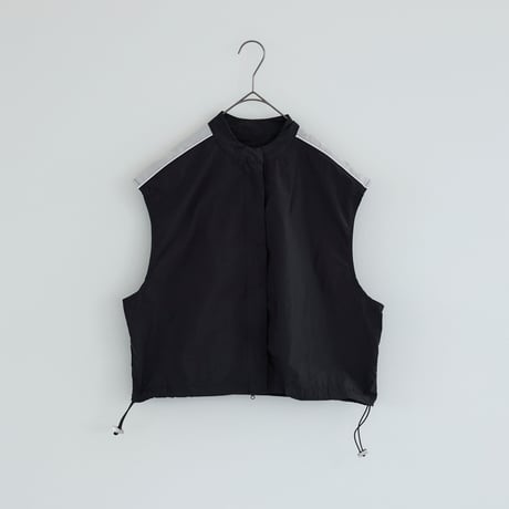 Line Vest Jacket black