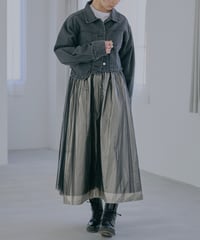 Metallic Tulle Skirt gold