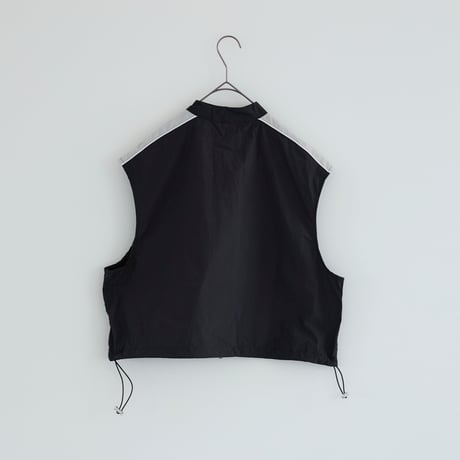 Line Vest Jacket black