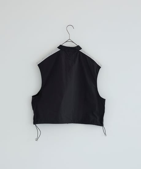 Line Vest Jacket black