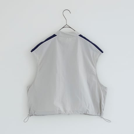 Line Vest Jacket gray