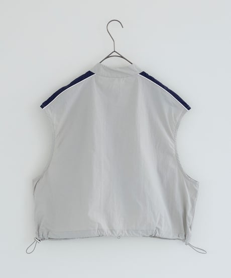 Line Vest Jacket gray