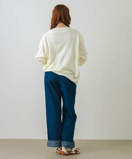 sheer cardigan white