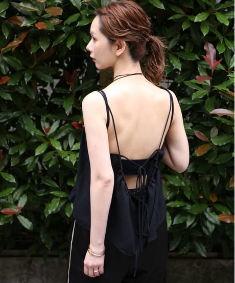 Cooling Back-Tie Camisole Bustier