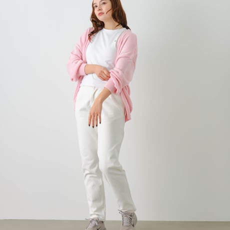 sheer cardigan pink