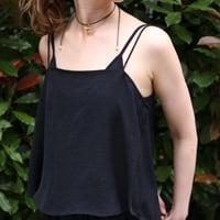 Cooling Back-Tie Camisole Bustier