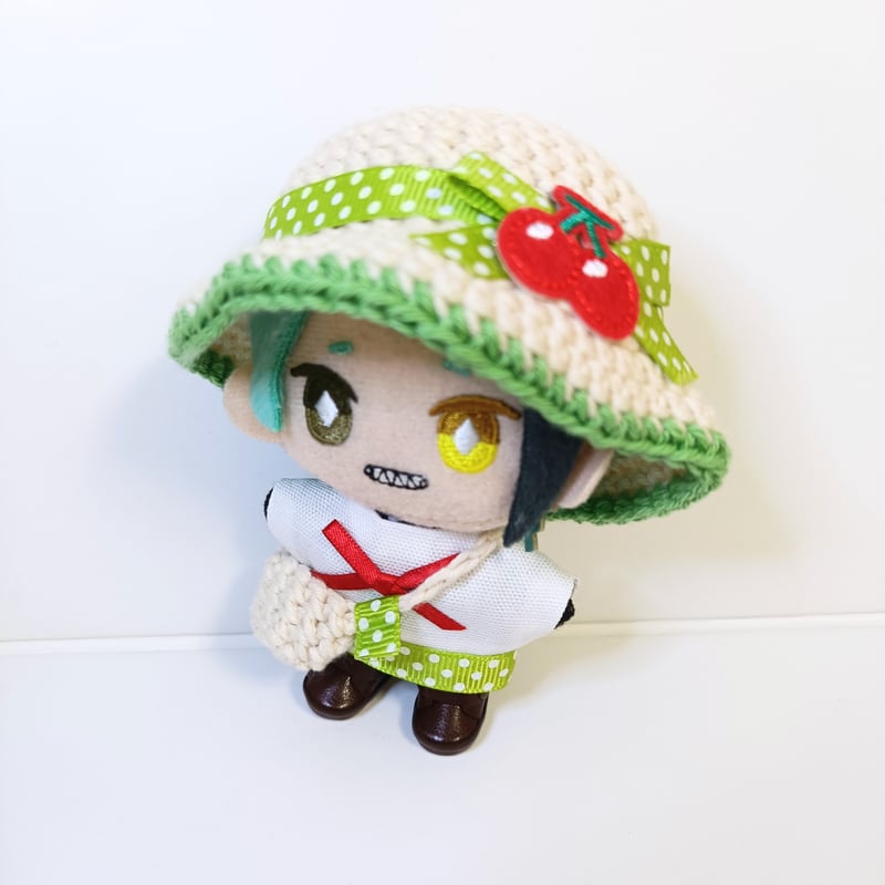 【メロンソーダくん】骨あり ハンドメイドぬい 11cm 無属性 メロンソーダくん】骨あり ハンドメイドぬい 11cm 無属性