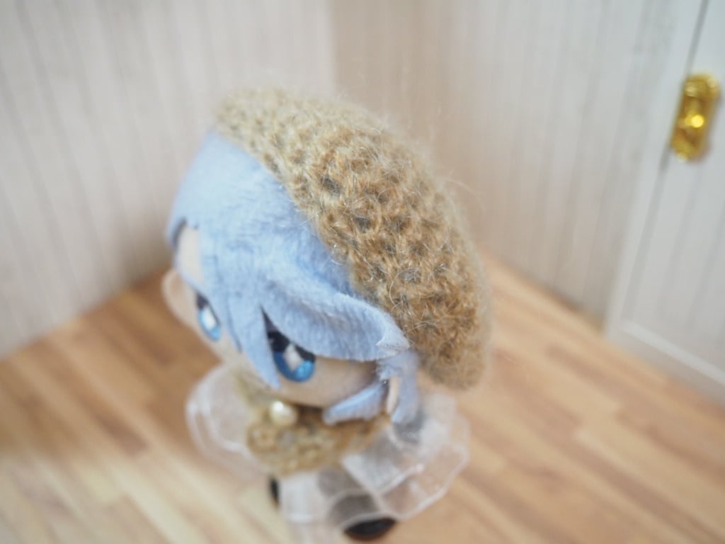 リボンベレー帽双子コーデセット　オーダーページ　関西ちびぬい　はぴぬい　ぬい服 ぬい服閲覧ページ 関西ちびぬい はぴぬい ちびスト なにわ男子