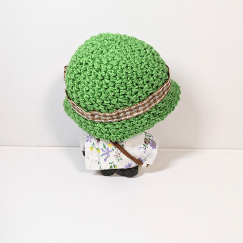 ようちん様　はぴぬい　ぬい服　グリーンコーデ ぬい服 10cm 11cm 12cm 園児風 ひよこ 変身 イエロー かわいい