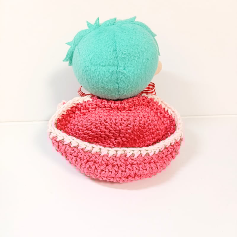 10cmぬい服 いちごミルクフードケープ コットンver. | takoyuka