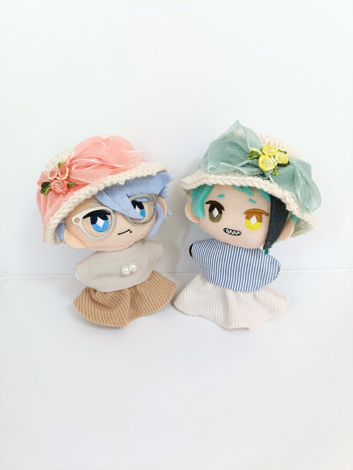 ぬい服10cm オーガンジーフラワーハット | takoyuka