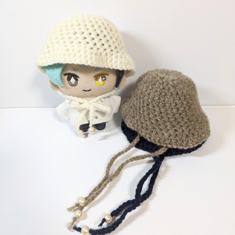 ぬい服10cm ストラップ付きチューリップハット | takoyuka ぬい服10cm ストラップ付きチューリップハット | takoyuka