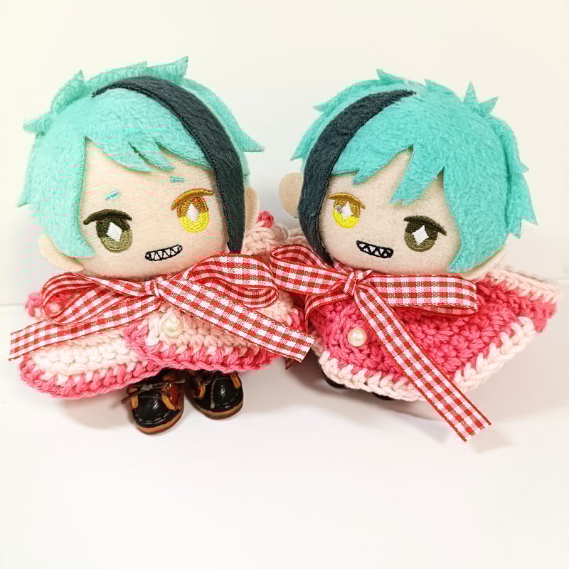 10cmぬい服 いちごミルクフードケープ コットンver. | takoyuka