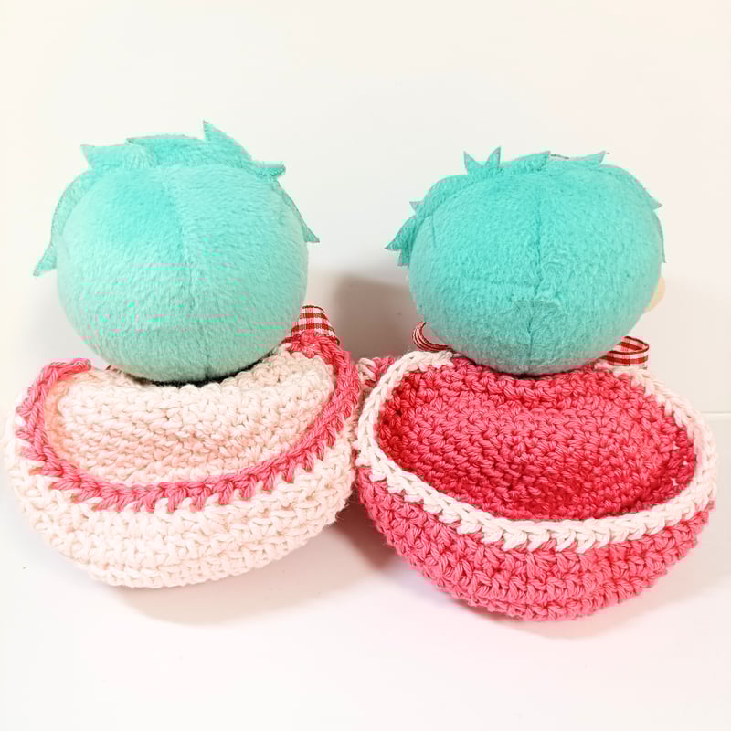 10cmぬい服 いちごミルクフードケープ コットンver. | takoyuka