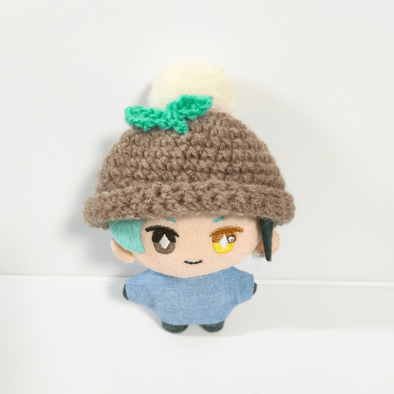 ぬい服10cm コーヒーフロートニット帽 | takoyuka