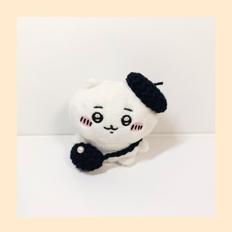 ちいかわお座りぬいぐるみ用 ミニベレー＆バッグセット | takoyuka