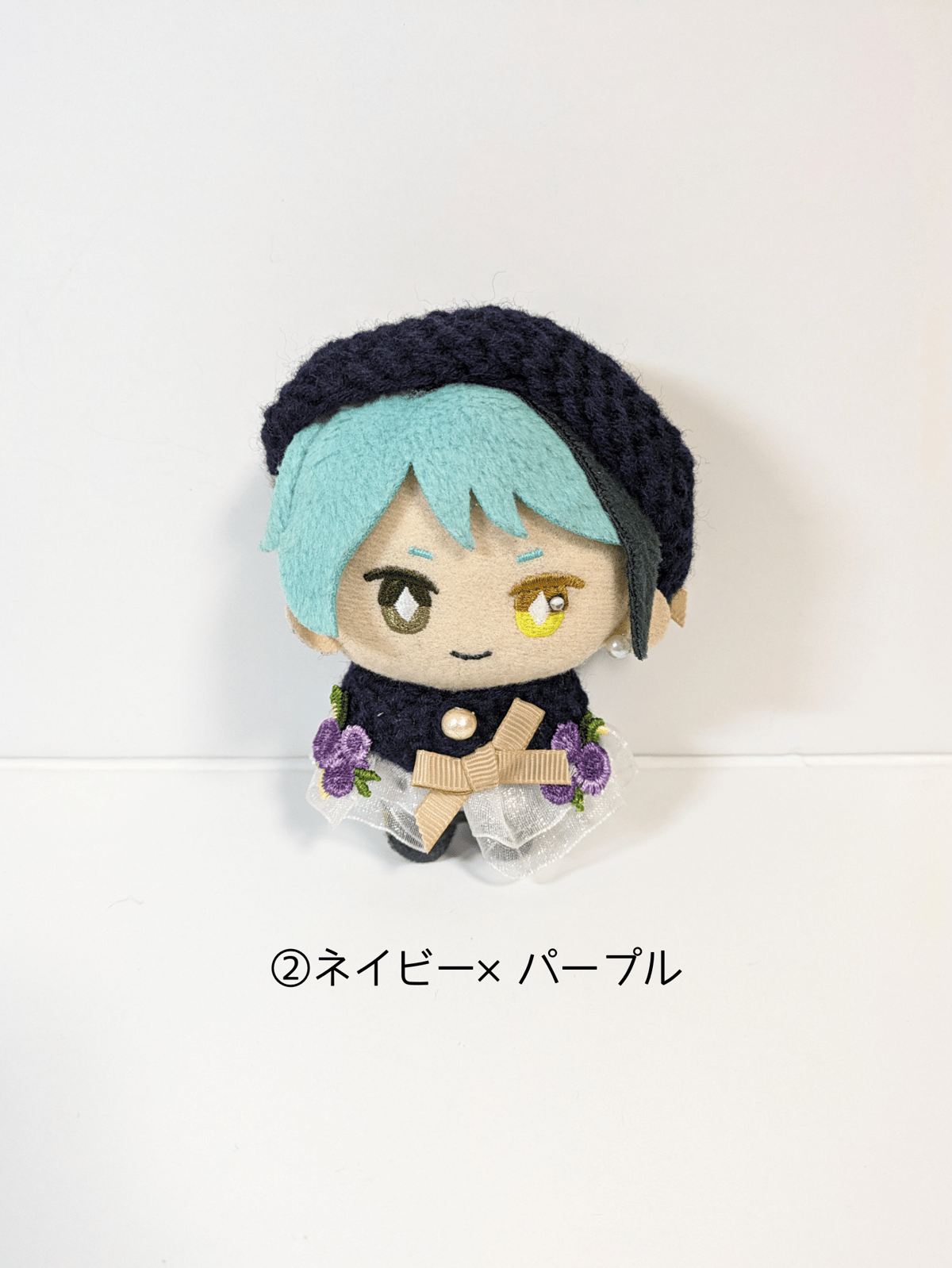 ぬい服10cm グログランフラワーケープ＆ベレーセット | takoyuka