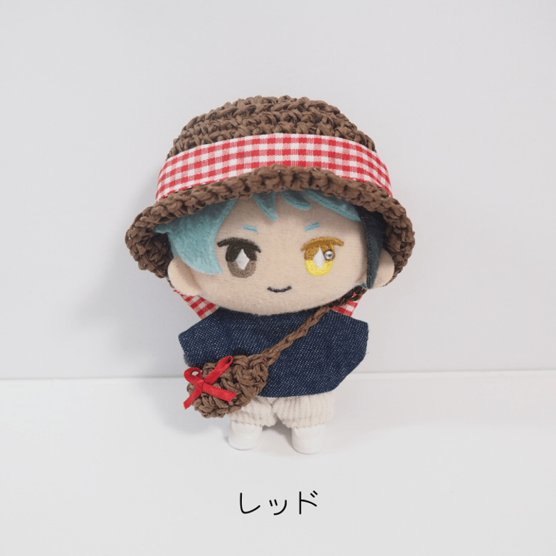 ぬい服　ちびぐるみ　ハンドメイド　コスプレ　サロペット帽子セット　テーマパーク ぬい服 ちびぐるみ ハンドメイド コスプレ サロペット帽子セット