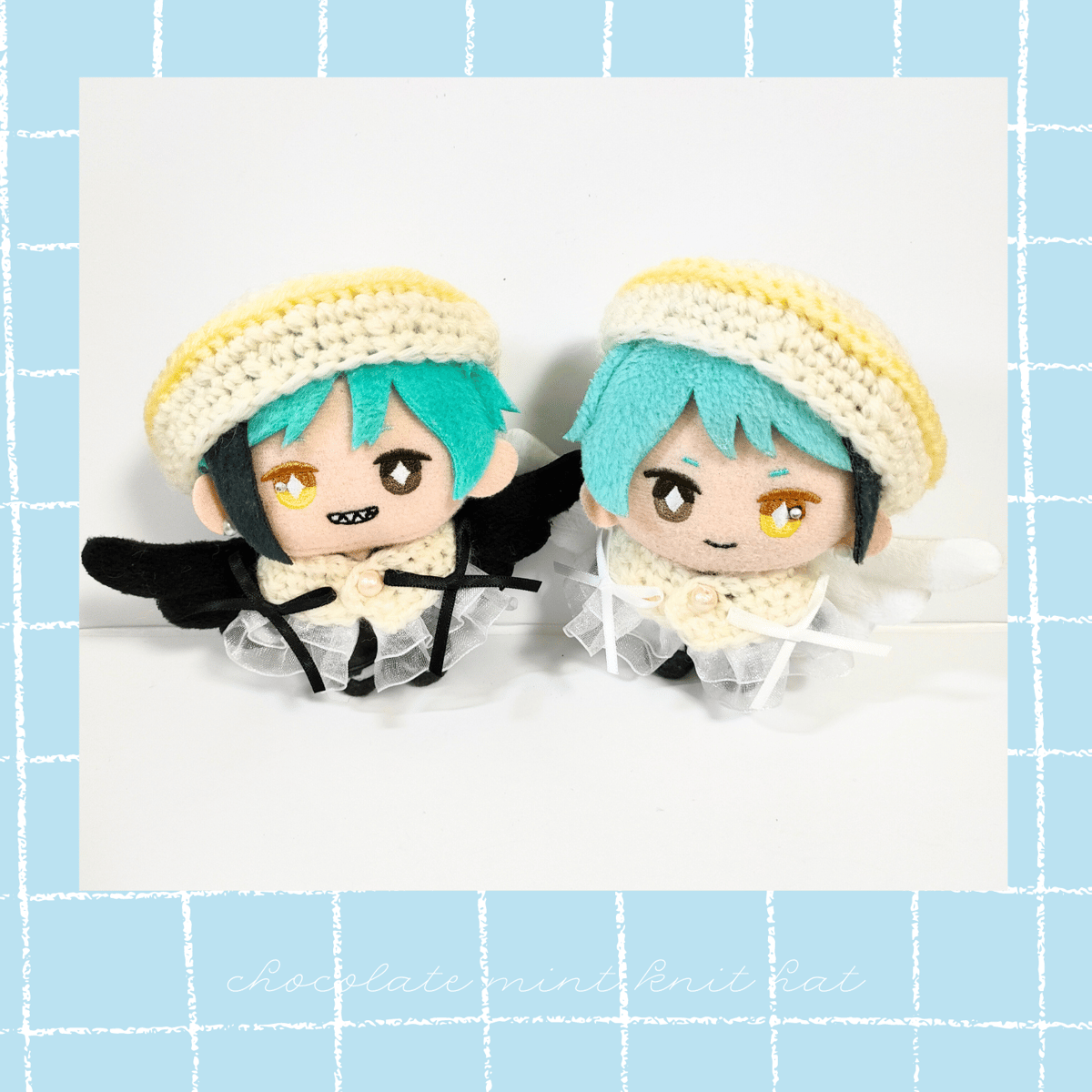 ぬい服10cm 天使＆堕天使ケープセット | takoyuka