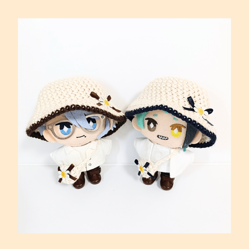 ぬい服10cm 韓国風ハット＆バッグセット | takoyuka