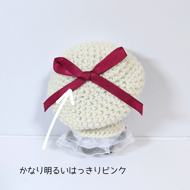 ぬい服10cm グログランフラワーケープ＆ベレーセット | takoyuka