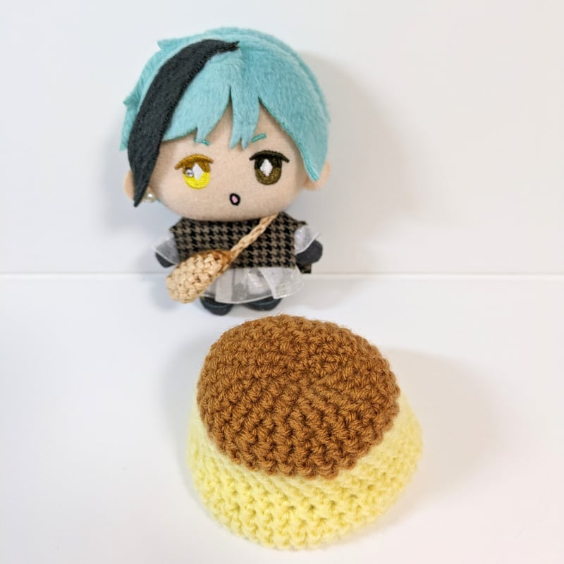 ぬい服10cm プリンハット＆カラメルかごバッグセット | takoyuka