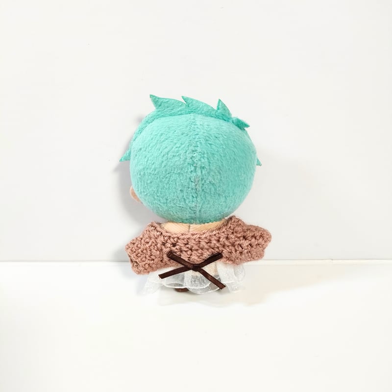 ぬい服10cm 萌え袖ゆるニットカーディガンセット | takoyuka