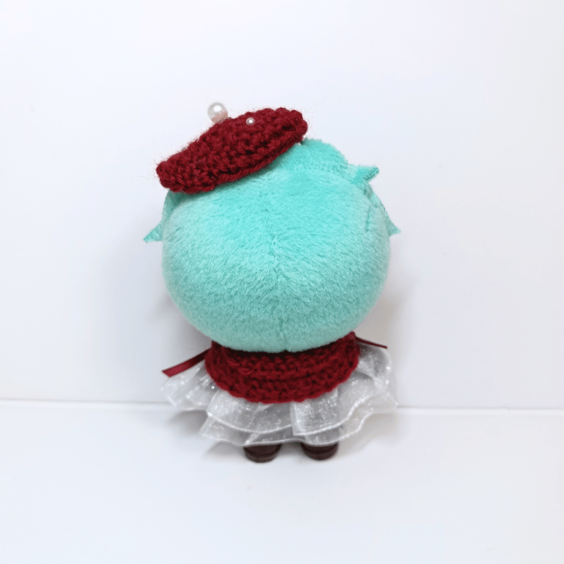 10cmぬい服 サテンパールケープ＆チビベレーセット | takoyuka