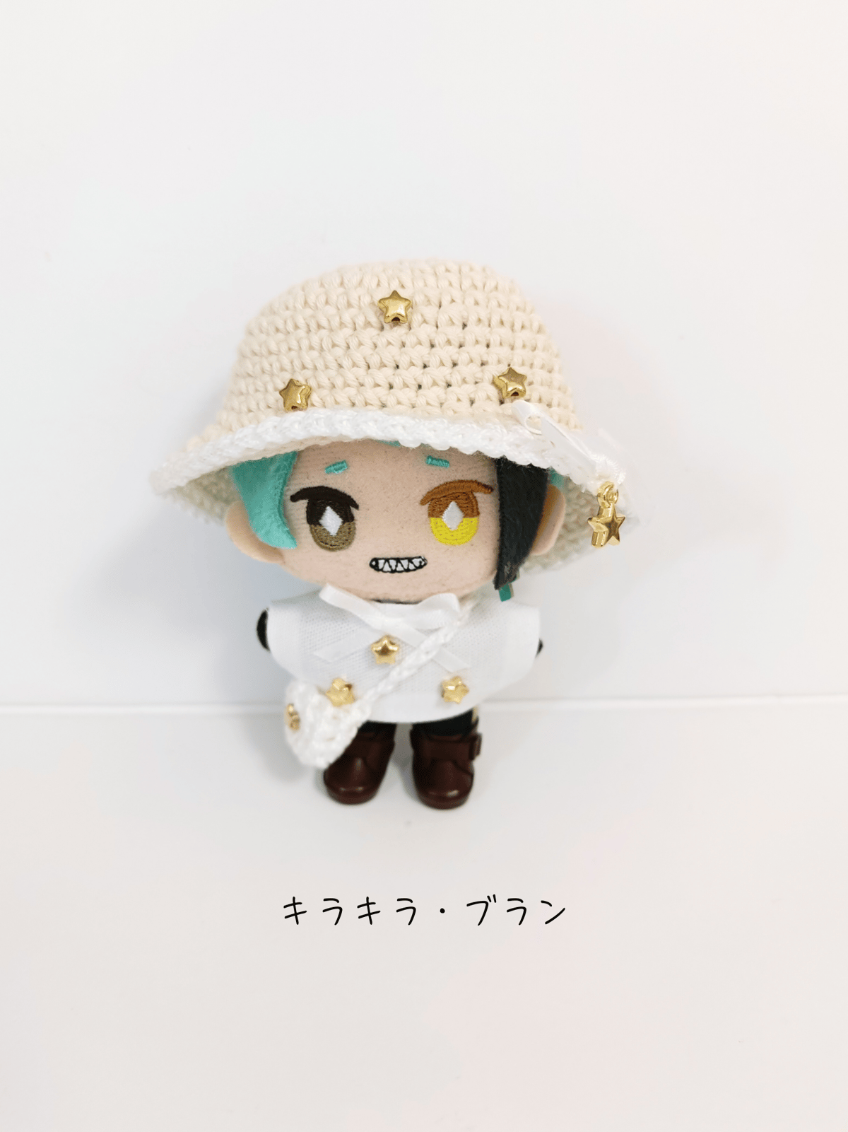 ぬい服10cm キラキラ夏の大三角セット（ハット＆トップス＆バッグ