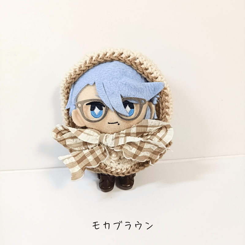 10cmぬい服 くしゅくしゅリボンフードケープ | takoyuka