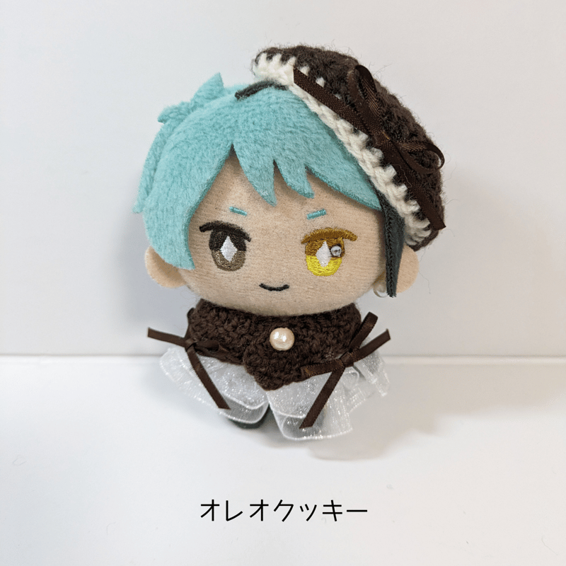 10cmぬい服 オレオカラーベレー＆ケープセット | takoyuka