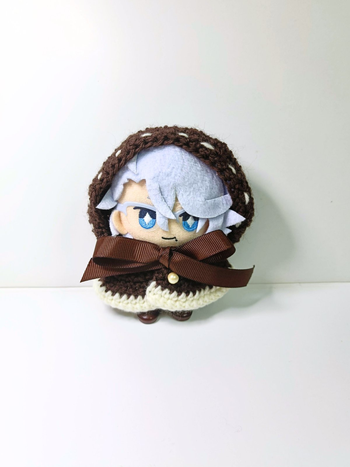 茶屋ぬい服 10cmぬい服 バイカラーケープ＆ベレーセット | takoyuka