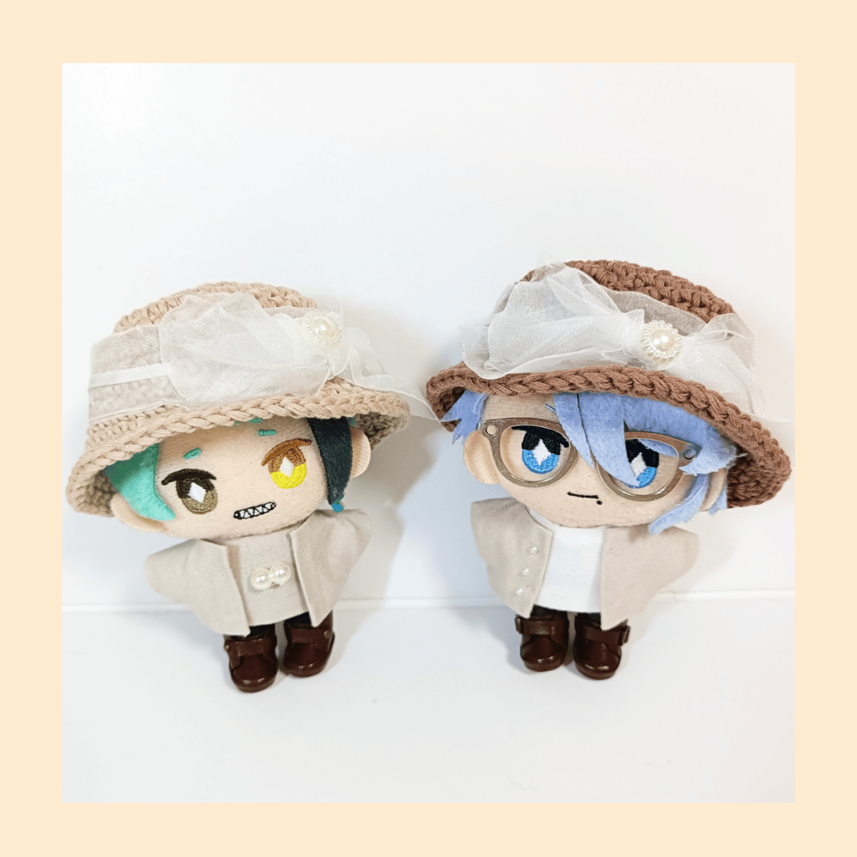 ぬい服10cm オーガンジーモカハット | takoyuka