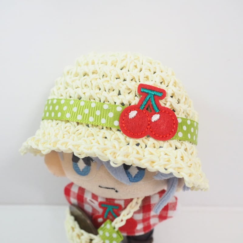 10cmぬい服 メロンクリームソーダお出かけセット（ハット