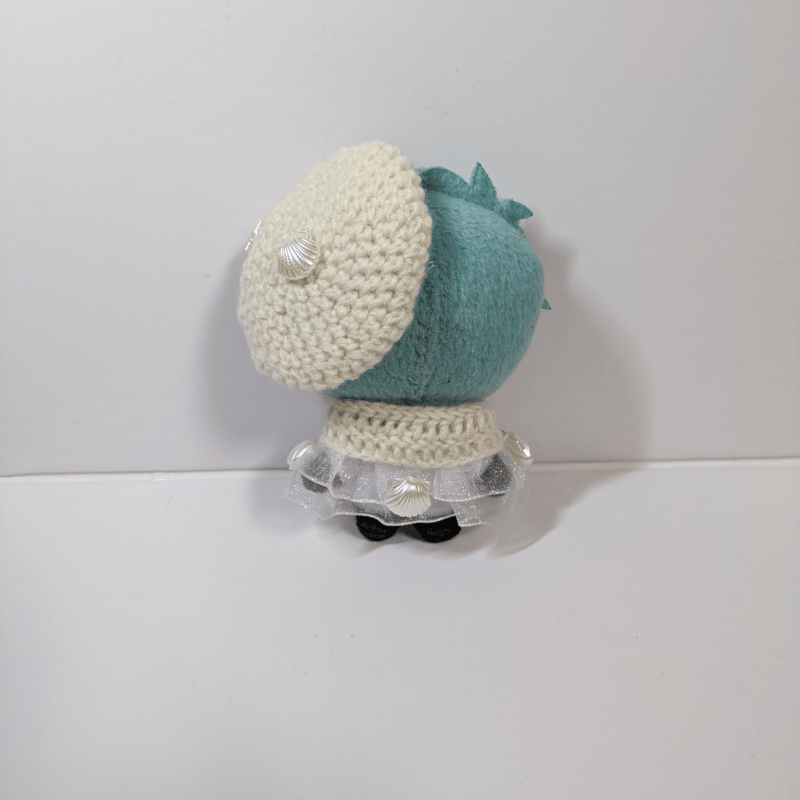 10cmぬい服 双子の人魚ケープ&ベレーセット『くすみカラー』 | takoyuka