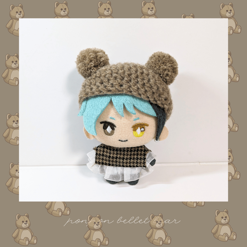 ぬい服　帽子　ぱんだ30 ぬい服 帽子 ぱんだ30 ぬい服 帽子 ぱんだ30 （縫いぐるみ動物