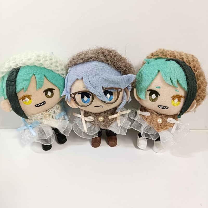 10cmぬい服 ふわふわモヘアケープ＆ベレーセット | takoyuka