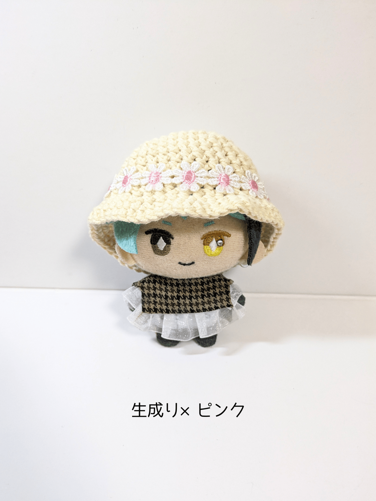 ぬい服 帽子 ぱんだ お花 ポシェット 1 ぬい服 帽子 ぱんだ お花 ポシェット 1