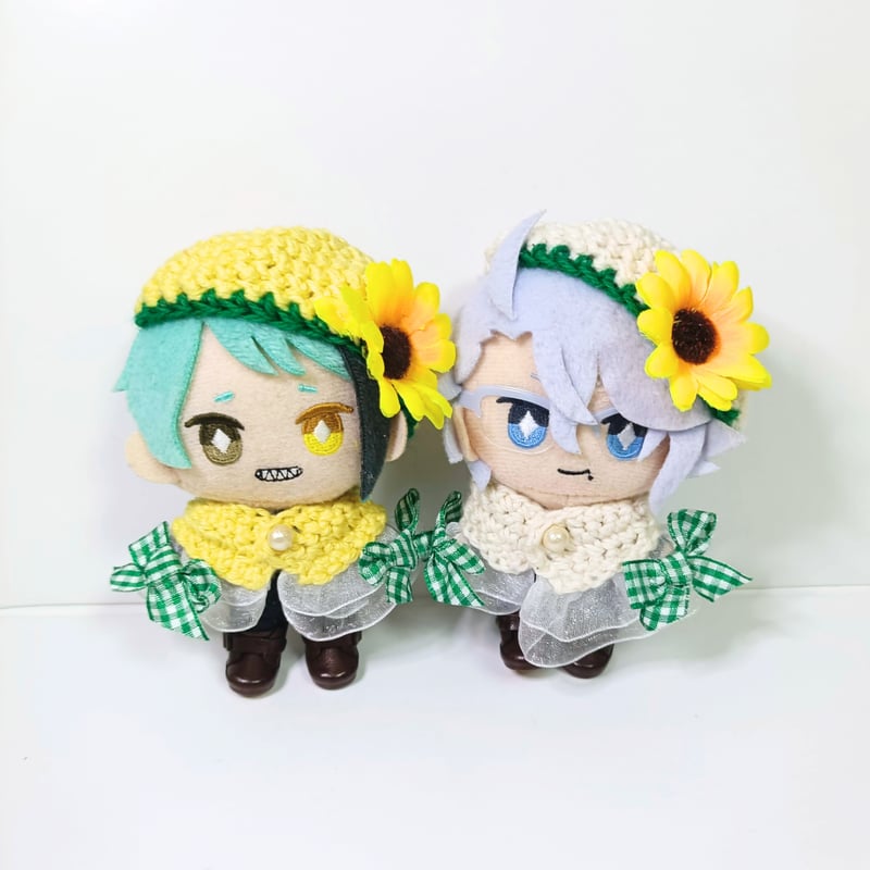10cmぬい服 ひまわりケープ＆ベレーセット | takoyuka