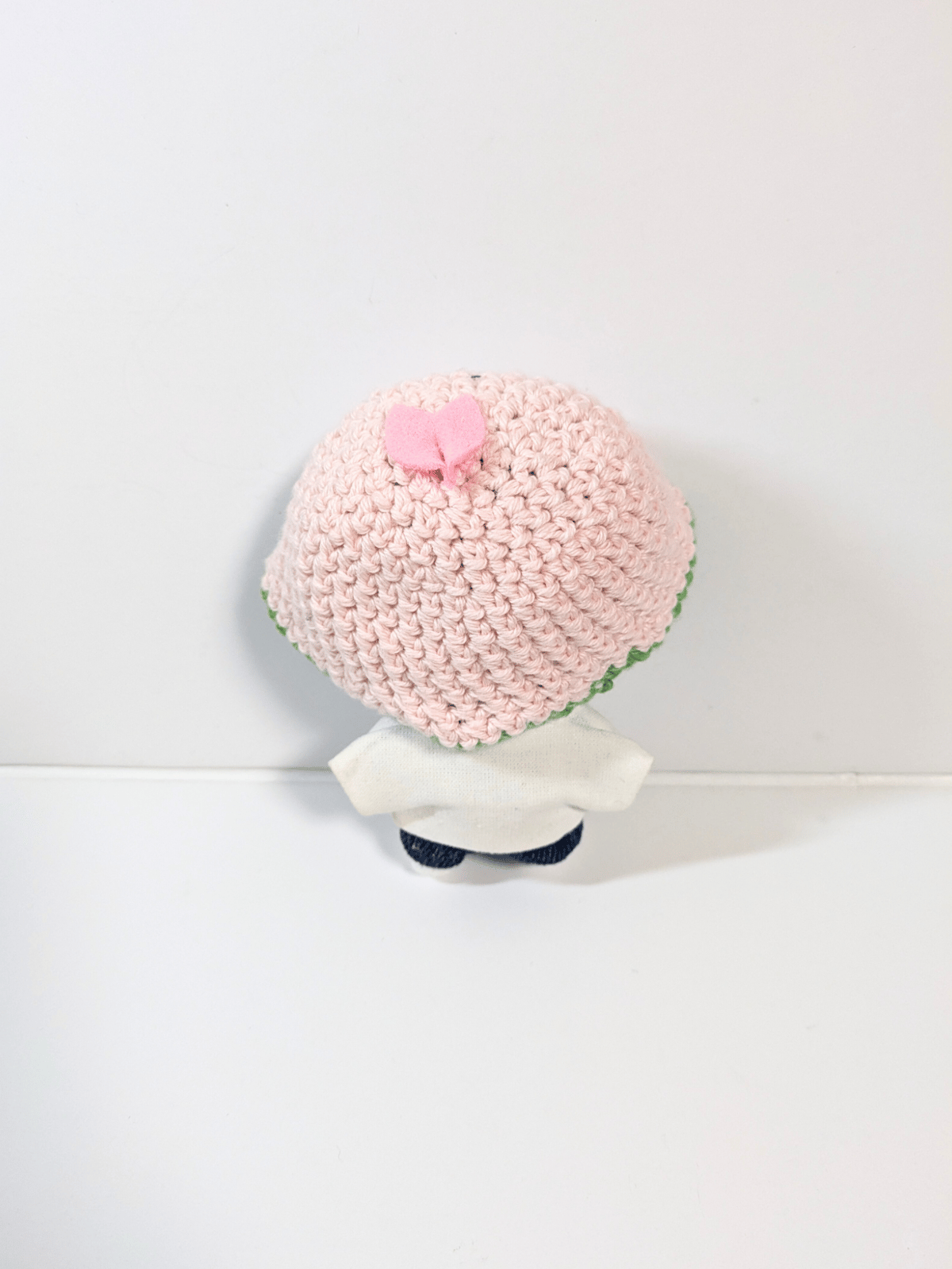 さくら♡様★専用ページ　10cmぬい服10cmぬい服★ ぬい服10cm さくらんぼワッペントップス | takoyuka