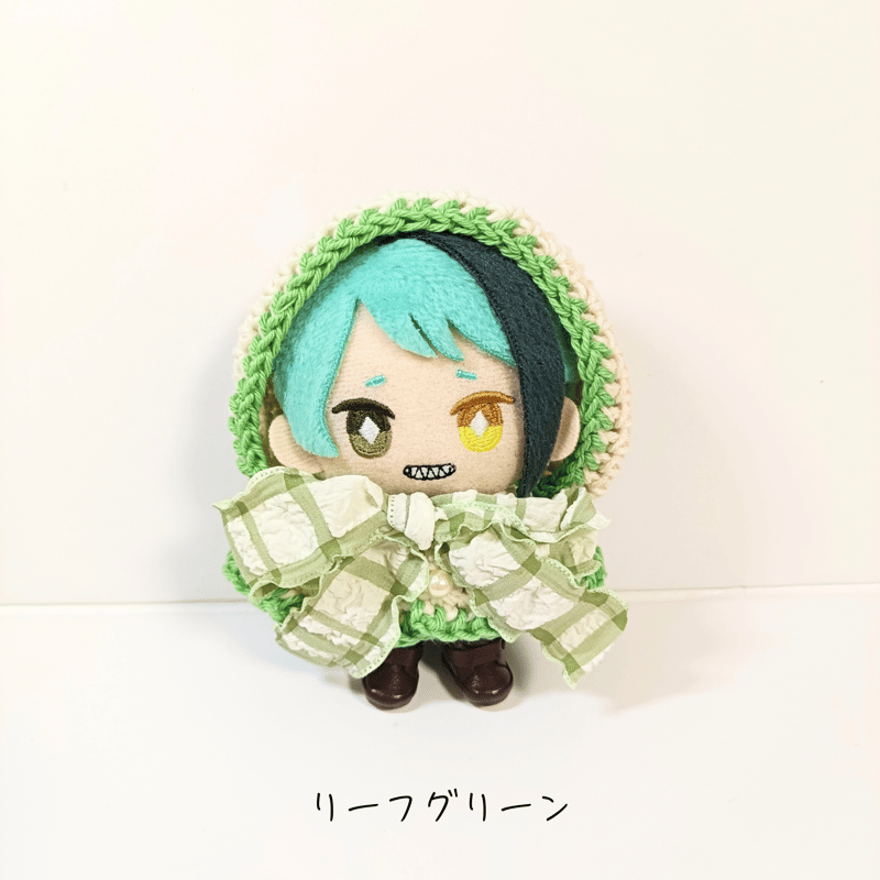 10cmぬい服 くしゅくしゅリボンフードケープ | takoyuka