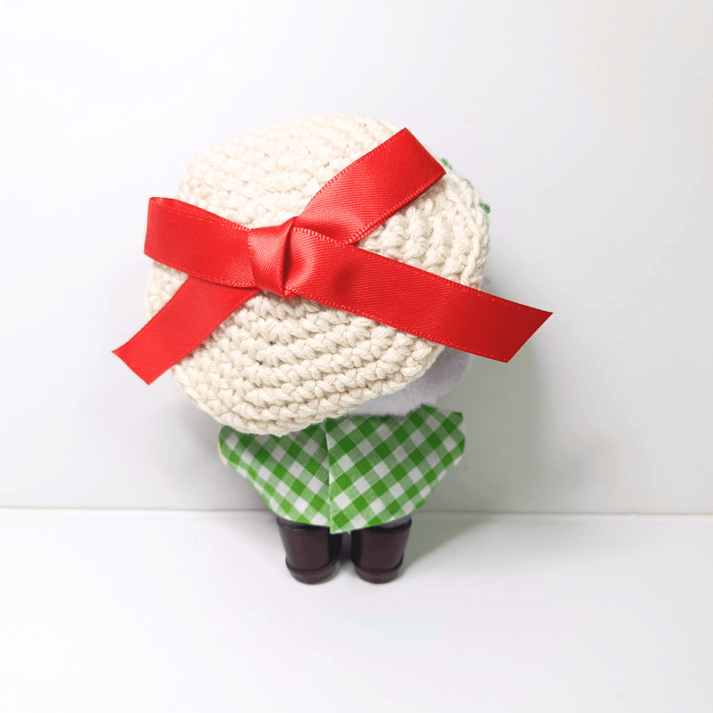 ぬい服10cm シンプルメロンソーダセット（ベレー＆トップス） | takoyuka