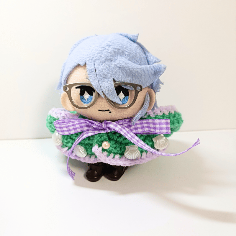 10cmぬい服 マーメイドカラーフードケープ | takoyuka