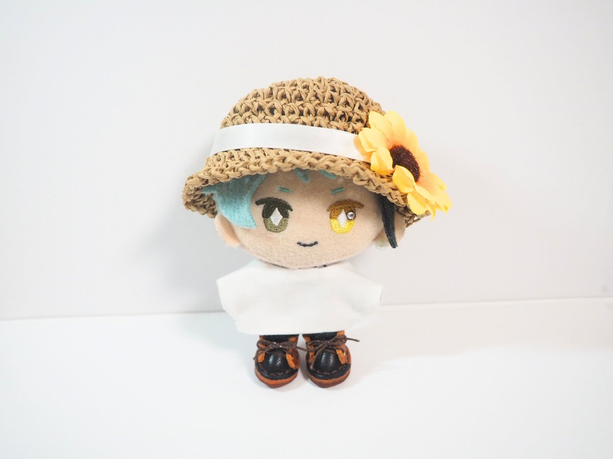 麦わら帽子 ぬい服 ぬい帽子 10cmぬい にじぱぺ いつぬい オーダー