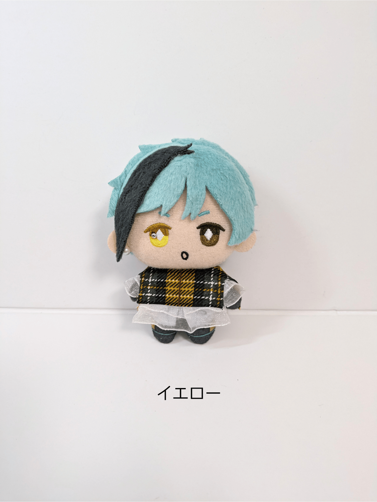 ぬい服10cm チェックフリルブラウス | takoyuka