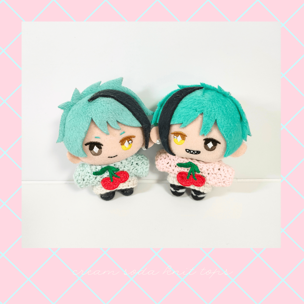 10【クリームソーダ(ピンク)／8cmぬい】 10【クリームソーダ(ピンク)／8cmぬい】 10【クリームソーダ(ピンク