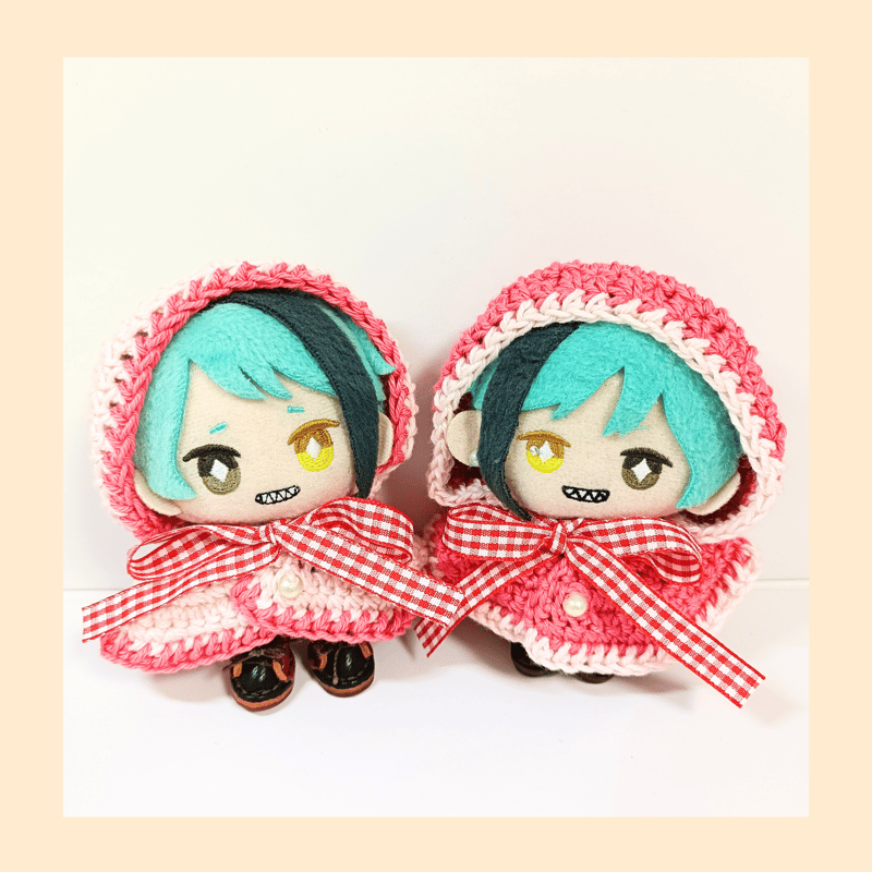 いちごみるく ちびぬい服 10センチ 10cmぬい服 いちごミルクフード