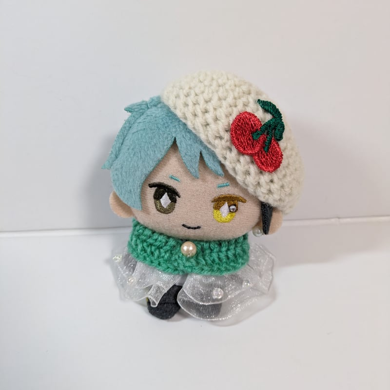 STORES限定】ぬい服10cm クリームソーダケープ＆ベレーセット 『メロン